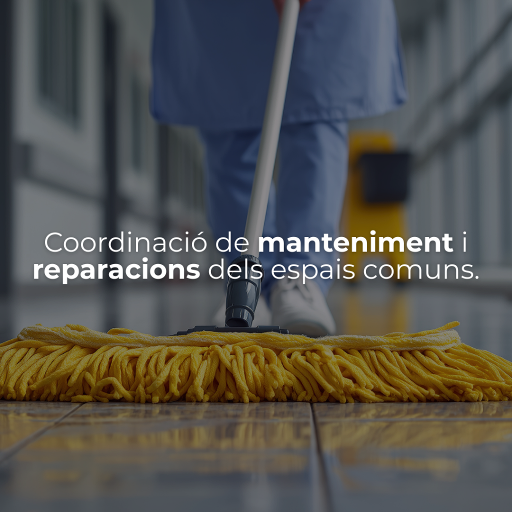 Coordinació del manteniment i reparacions en comunitats de veïns a Besalú i L’Escala